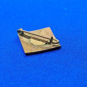 german-world-wr-two-company-employee-pin-and-advertising-enamel-front-company-logo-letters
