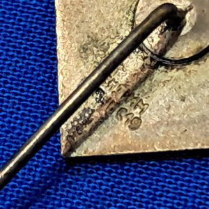 german-world-war-one-stick-pin-veterans-group-established-in-1873-enamel-front-maker-marked-back