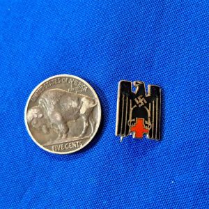 small-german-world-war-two-red-cross-members-lapel-pin-badge-for-civilian-clothing-smaller-than-cap-hat-badge