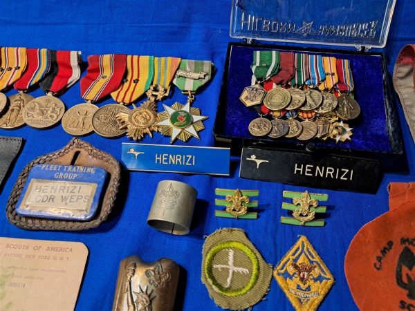 world-war-two-navy-veterans-eagle-scout-grouping-medals-papers-ribbons-awards-boxes-badges-and-lots-of-extras-1947-awarded-over-18-years-old-at-time-of-gaining