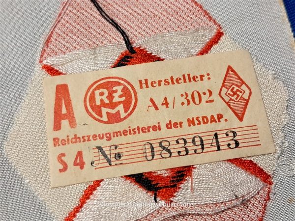 world-war-two-german-hitler-youth-sports-shirt-diamond-with-tag-numbered-unissued