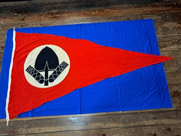 pennant-rad-german german-world-war-two-rad-labor-pennant-large-parades-80-inches