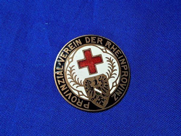 provisional-association-drk german-world-war-two-d-r-k-badge-membership-volunteer-rhine-province-red-cross