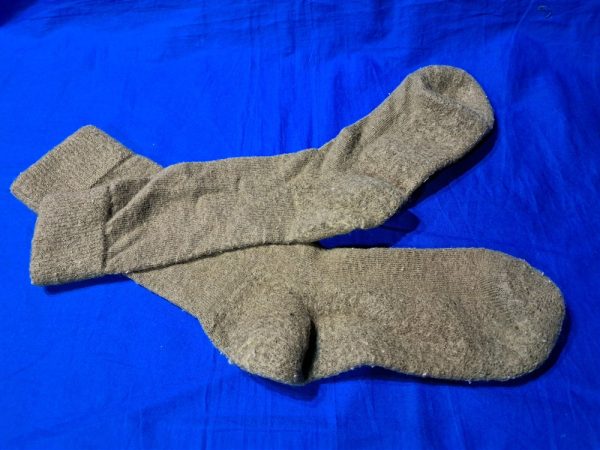world-war-two-enlisted-field-olive-drab-socks-wool