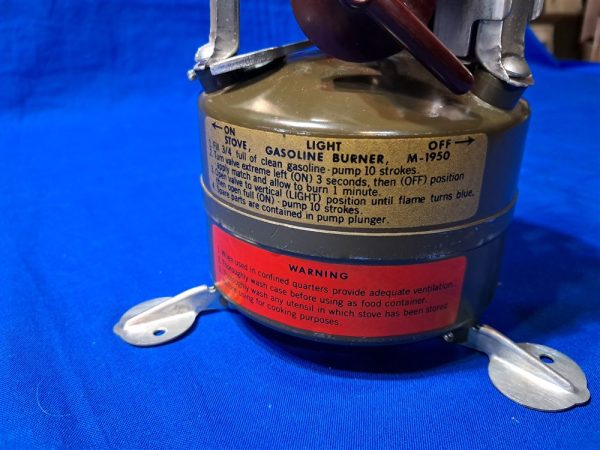 Squad stove M50 1967 - Doughboy Military Collectables Springfield ...