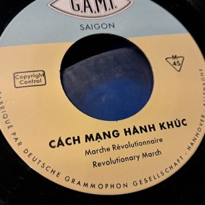vietnam-war-propaganda-record-size-45-with national-anthem-and revolutionary-march-on-other-side