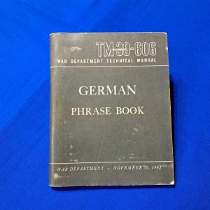 korean-war-era-technical-manual-for-german-translation-for-occupied-troops-in-germany-pocket-size-1953-dated
