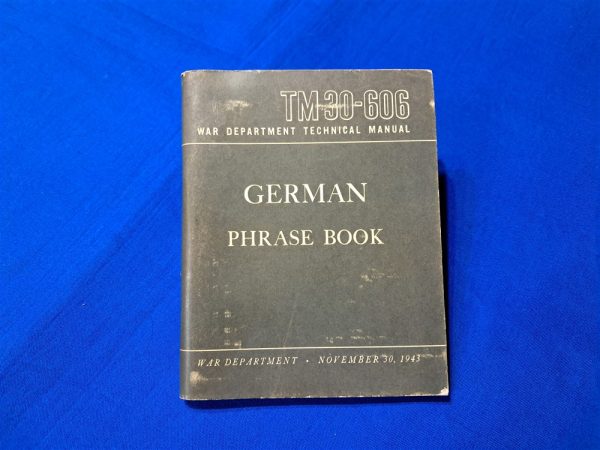 korean-war-era-technical-manual-for-german-translation-for-occupied-troops-in-germany-pocket-size-1953-dated