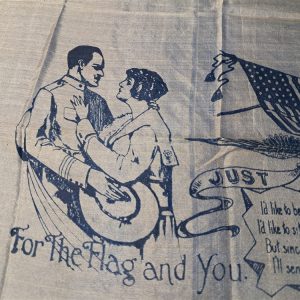 world-wr-one-hand-kerchief-silk-soldier-with-flag-4-me-poml-subject-mater-thin-hand-screen-printed