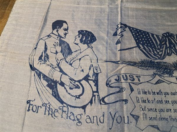 world-wr-one-hand-kerchief-silk-soldier-with-flag-4-me-poml-subject-mater-thin-hand-screen-printed
