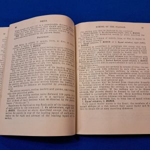 world-war-one-provisional-infantry-drill-regulations-1919-dated-soft-cover-oilcloth-occupational-troops