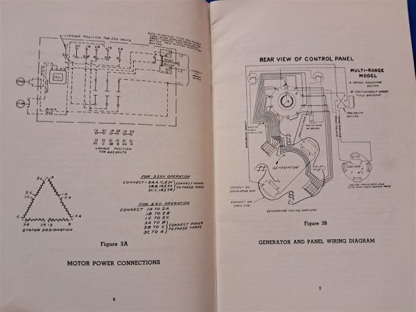 world-war-two-5-5456-technical-manual-for-the -hobart-welder-motor-generator-driven-1945-dated-soft-cover-40-pages