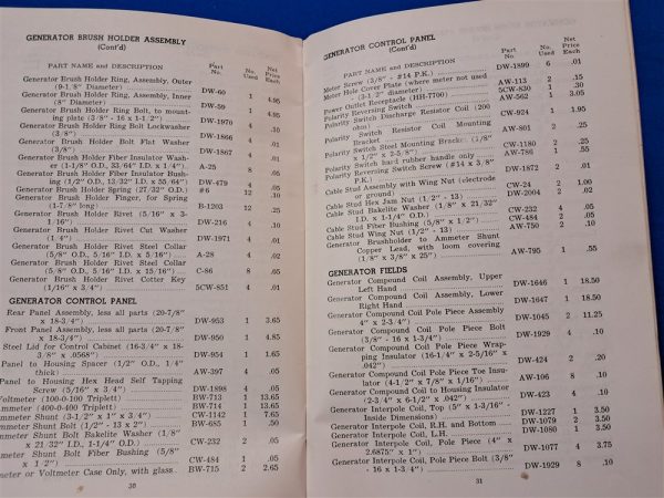 world-war-two-5-5456-technical-manual-for-the -hobart-welder-motor-generator-driven-1945-dated-soft-cover-40-pages