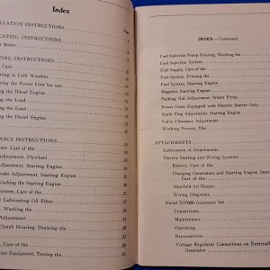 world-war-two-technical-manual-1944 dated-with-61-pages-caerpillar-diesel-power-unit