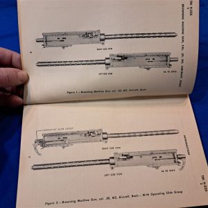 world-war-two-technical-manual-m-2-browning-50-caliber-aircraft-air-machine-gun-with-photos-158-pages-soft-cover