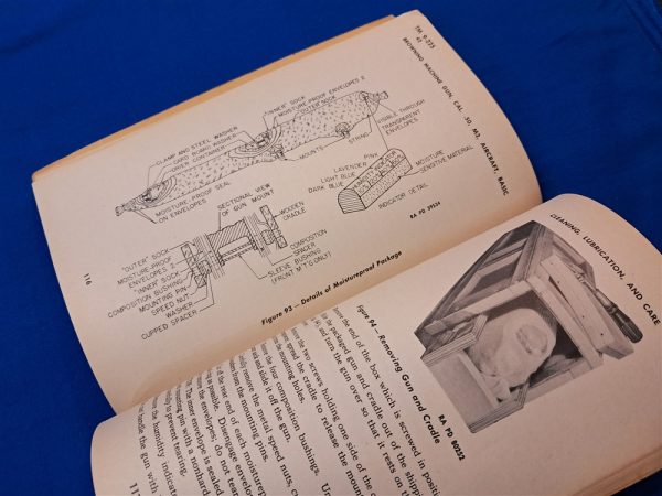 world-war-two-technical-manual-m-2-browning-50-caliber-aircraft-air-machine-gun-with-photos-158-pages-soft-cover