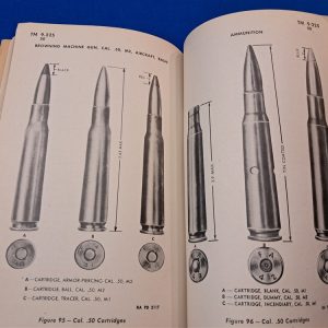 world-war-two-technical-manual-m-2-browning-50-caliber-aircraft-air-machine-gun-with-photos-158-pages-soft-cover