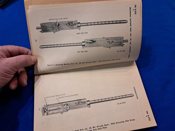 world-war-two-technical-manual-m-2-browning-50-caliber-aircraft-air-machine-gun-with-photos-158-pages-soft-cover
