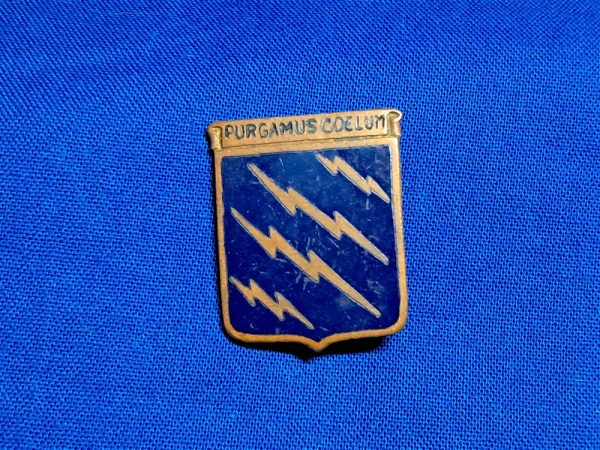 16th-fighter-dui world-war-two-distinct-unit-insignia-dui-early-example-late-1930-era-with-original-back-16th