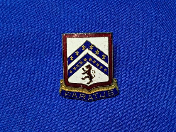 dui-103rd-engineer world-war-two-distinct-unit-insignia-dui-early-example-late-1930-era-with-original-back-103rd