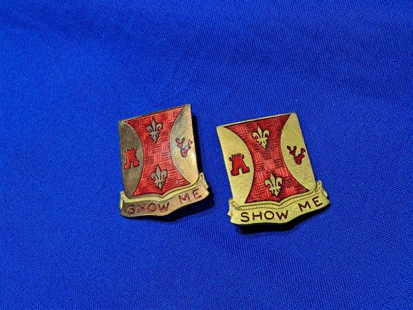 world-war-two-distinct-unit-insignia-dui-early-example-late-1930-era-with-original-back-128th-set