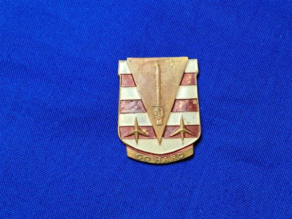 dui-27th-engineer world-war-two-distinct-unit-insignia-dui-early-example-late-1930-era-with-original-back-27th
