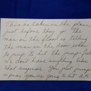 world-war-two-original-photo-set-of-five-airborne-paratrooper-school-fort-benning-writting-on-back-of-each