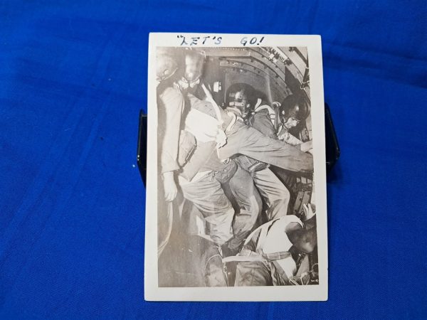 world-war-two-original-photo-set-of-five-airborne-paratrooper-school-fort-benning-writting-on-back-of-each