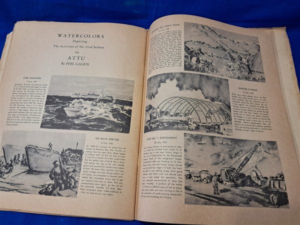 world-war-two-unit-history-of-the-22nd-naval-construction-battalion-seabees-alaskan-islands-of-sitka-to-attu-scarce-rougher-condiiton