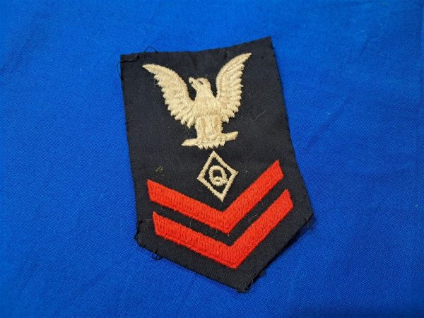 world-war-two-set-of-communications-ratings-for-WAVES-uniforms-seer-sucker-blues-and-whites