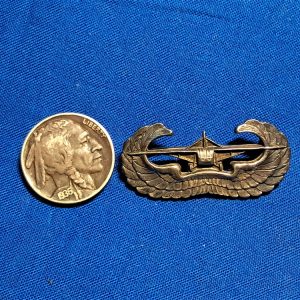 world-war-two-glider-infantry-artillery-wing-sterling-marked-for-qualification-pin-back-excellent