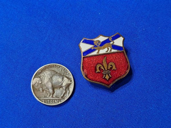 world-war-two-distinct-unit-insignia-dui-early-example-late-1930-era-with-original-back-242nd-coast