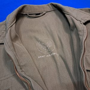 world-war-two-a-4-summer-flight-suit-for-pilots-and-crew-members-fighter-pilots-1944-dated-green-size-40