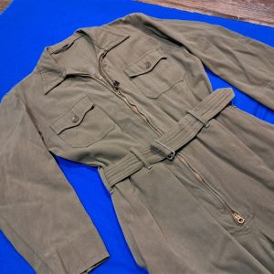 world-war-two-a-4-summer-flight-suit-for-pilots-and-crew-members-fighter-pilots-1944-dated-green-size-40