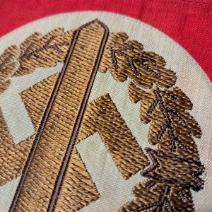 german-world-war-two-arm-band-for-sports-official-or-judges-uncut-original-no-fading-embroidery-to-wreath