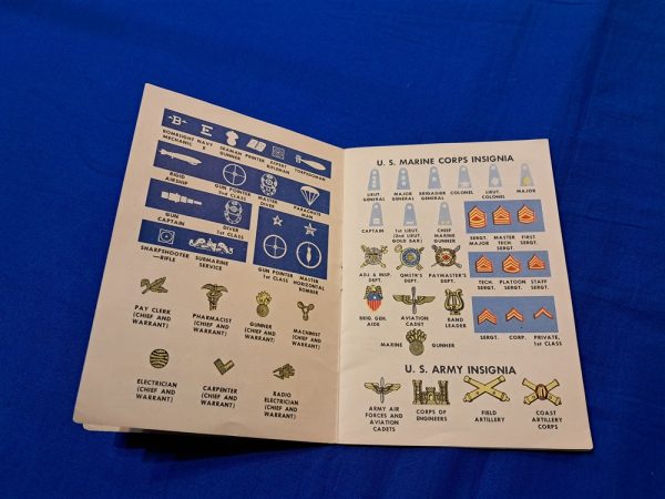 readers-digest-world-war-two-suppliment-for-article-1943-dated-identifying-military-insignia