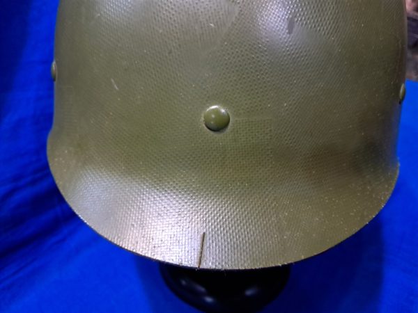 helmet-liner-m-1-fiber-type-1983-dated-with-suspension-and-sweatband-complete-original-paint-unissued