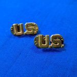 korean-war-officers-insignia-u-s-collar-set-gold-tone-original-early-clutch-back-with-patent