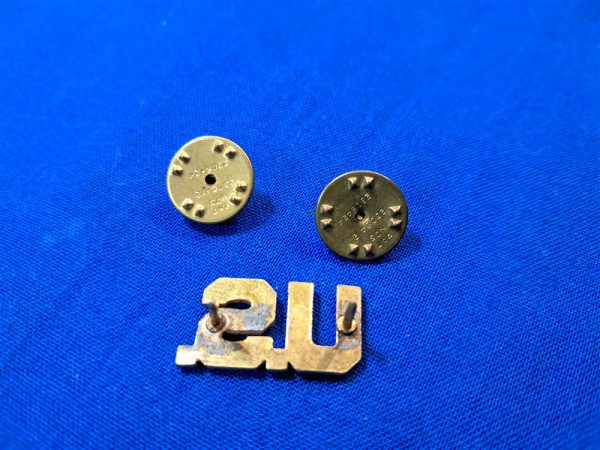 korean-war-officers-insignia-u-s-collar-set-gold-tone-original-early-clutch-back-with-patent