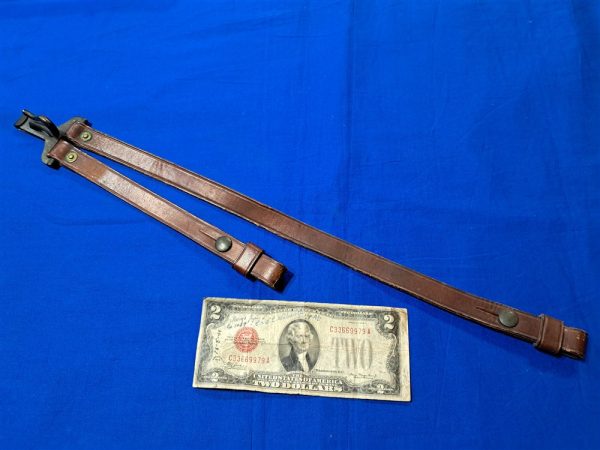 world-war-one-sword-leather-hanger-for-cavalry-1912-belt-excellent-condition-inspector-marks