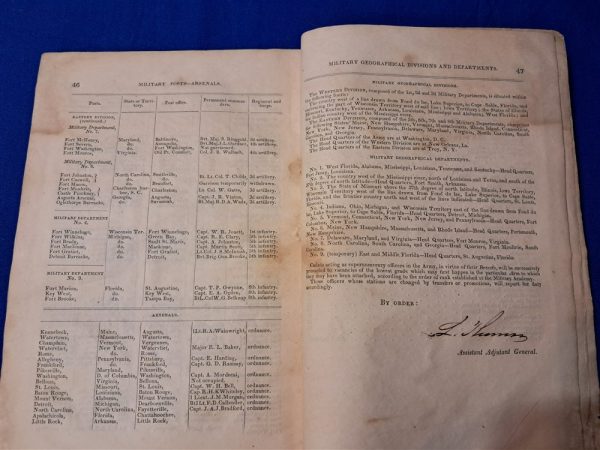 roster-of-officers-army-units-in-the-year-1845-paper-back-original-cover-washington