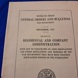 world-war-one-extracts-general-orders-manual-set-of-three-dated-from-1918-1917-excellent-condition