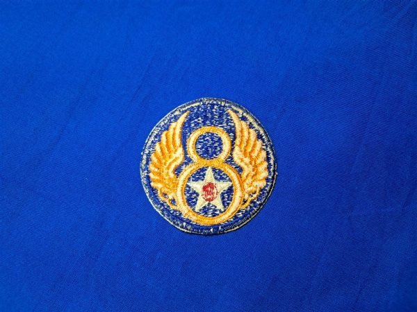 world-war-two-patch-8-air-corps-unissued-embroiderd-standard-manufacture