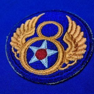 world-war-two-patch-8-air-corps-unissued-embroiderd-standard-manufacture