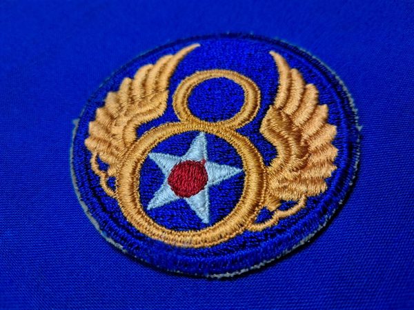 world-war-two-patch-8-air-corps-unissued-embroiderd-standard-manufacture