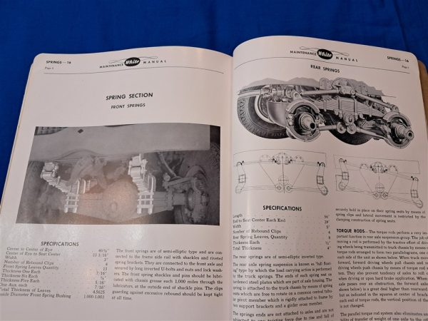 world-war-two-technical-manual-for-the-6-by-6-troop-hauler-truck-1942-dated-made-by-white-motor-company