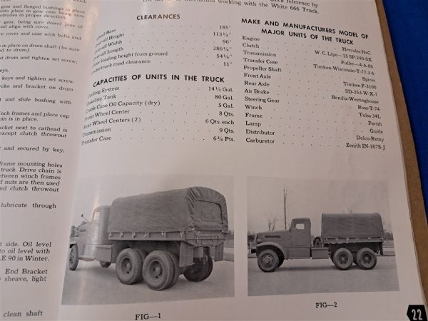 world-war-two-technical-manual-for-the-6-by-6-troop-hauler-truck-1942-dated-made-by-white-motor-company