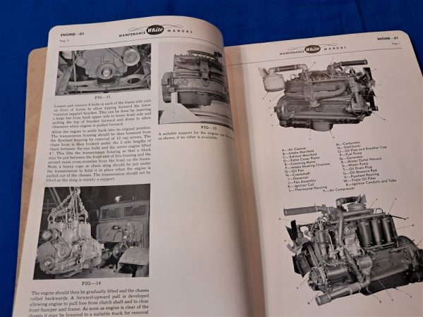 world-war-two-technical-manual-for-the-6-by-6-troop-hauler-truck-1942-dated-made-by-white-motor-company