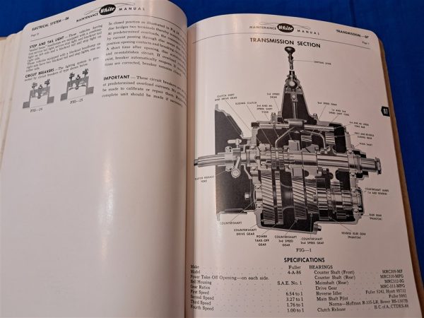 world-war-two-technical-manual-for-the-6-by-6-troop-hauler-truck-1942-dated-made-by-white-motor-company