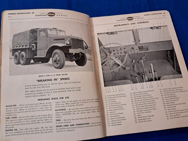 world-war-two-technical-manual-for-the-6-by-6-troop-hauler-truck-1942-dated-made-by-white-motor-company